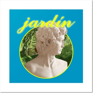 jardin sculpture Posters and Art